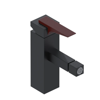 Rubinet Single Control Bidet Fitting (less drain) Matt Black