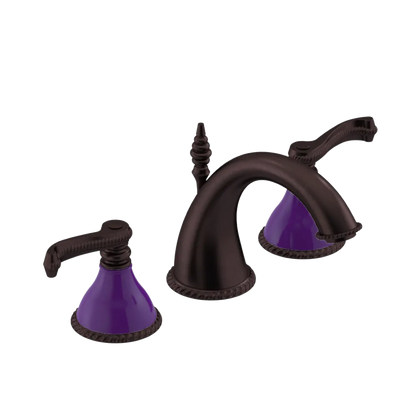 Rubinet Widespread Lav. Set. (less drain) Oil Rubbed Bronze