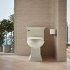 Kohler Memoirs® Stately One-piece compact elongated toilet with skirted trapway, 1.28 gpf - Golzar Home