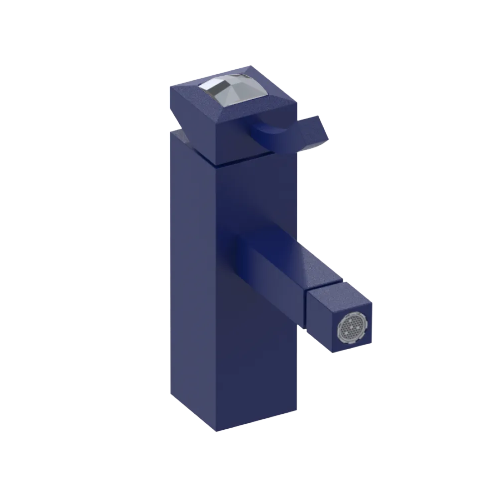 Rubinet Single Control Bidet Fitting (less drain) Midnight Blue