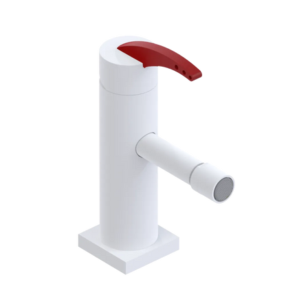 Rubinet Single Control Bidet Fitting (less drain) Matt White