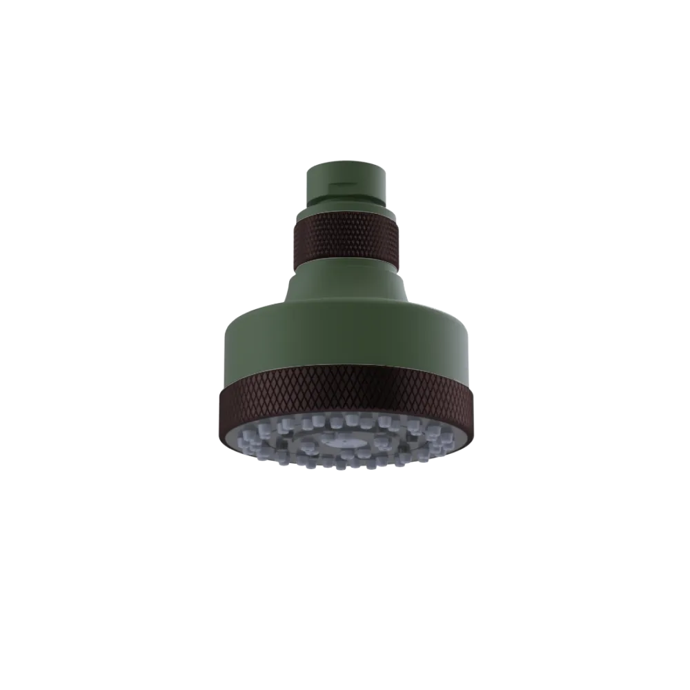 Rubinet 3 FUNCTION SHOWER HEAD Green Envy