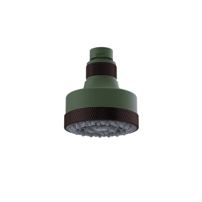 Rubinet 3 FUNCTION SHOWER HEAD Green Envy