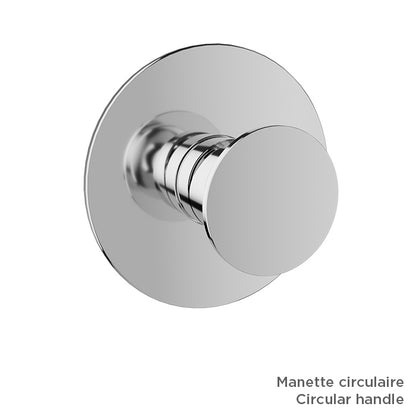Baril Pressure balanced shower valve (without handle)