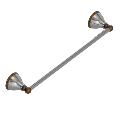 Rubinet Towel Bar 24" Polished Nickel