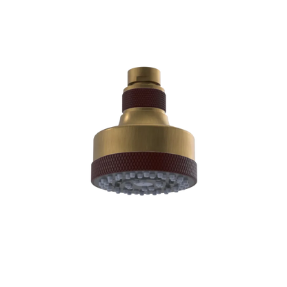 Rubinet 3 FUNCTION SHOWER HEAD Antique Brass Matt
