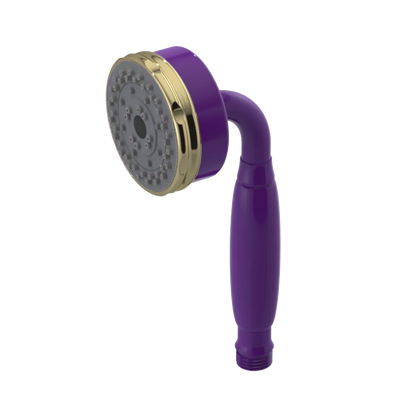 Rubinet 3 Function Hand Held Shower Only Purple Haze