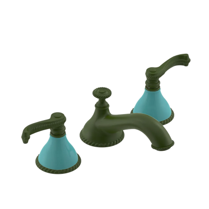 Rubinet Widespread Lav. Set. (less drain) Green Envy