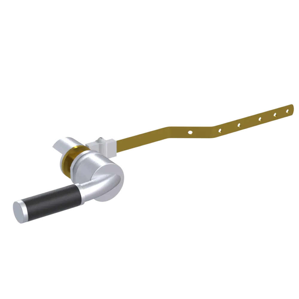 Rubinet Trip Levers Satin Chrome