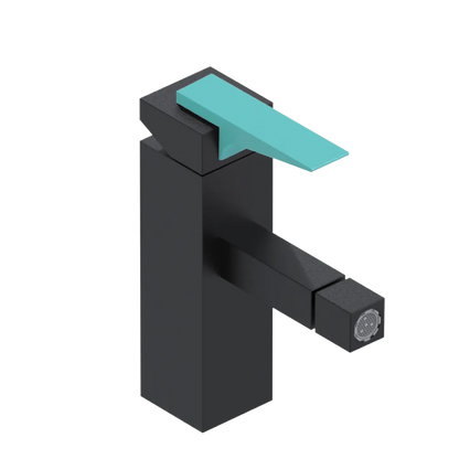 Rubinet Single Control Bidet Fitting (less drain) Matt Black