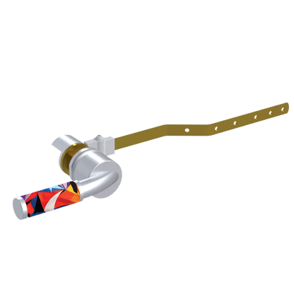 Rubinet Trip Levers Satin Chrome