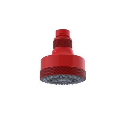 Rubinet 3 FUNCTION SHOWER HEAD Red