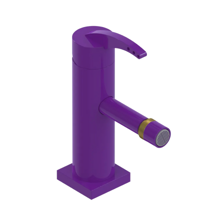 Rubinet Single Control Bidet Fitting (less drain) Purple Haze