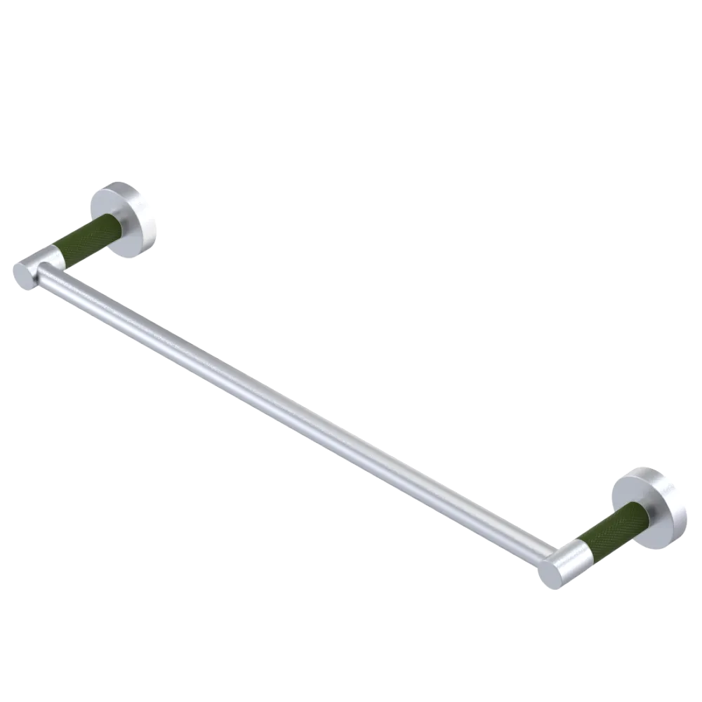 Rubinet Towel Bar 18" Satin Chrome