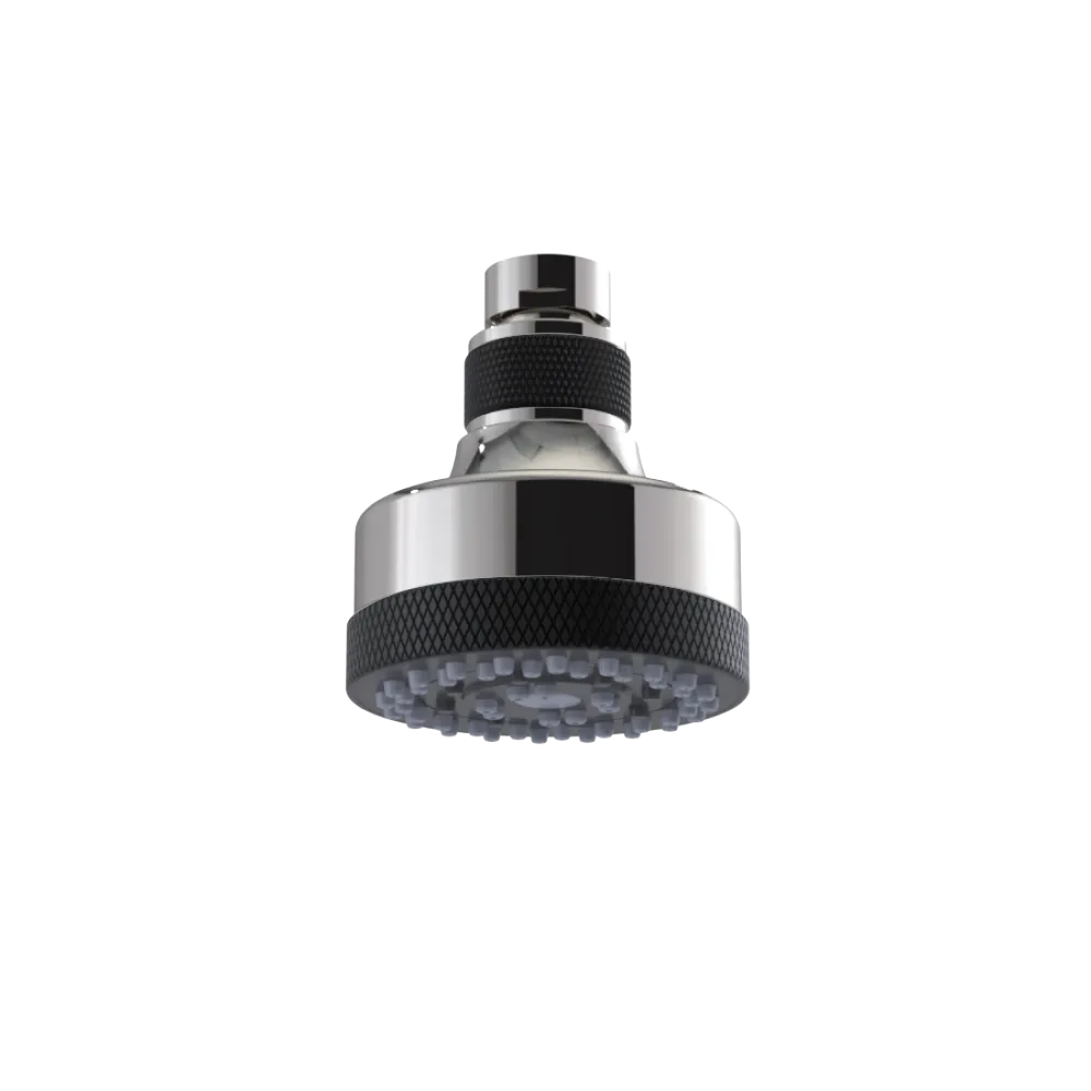 Rubinet 3 FUNCTION SHOWER HEAD Polished Nickel