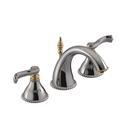 Rubinet Widespread Lav. Set. (less drain) Polished Nickel