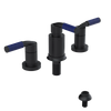 Rubinet Bidet Fitting with Spray, Diverter, and Vacuum Breaker (less drain) Matt Black