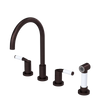 Rubinet Widespread Kitchen Set with Hand Spray Oil Rubbed Bronze