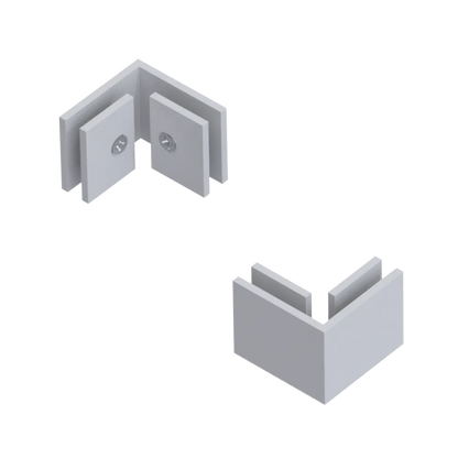 Rubinet 90 Glass to Glass White