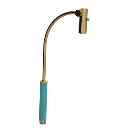 Rubinet Hand Held Shower Bidet Only Gold