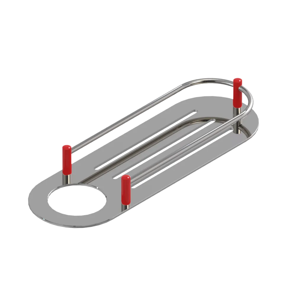 Rubinet Shelf Only Polished Nickel