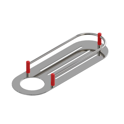 Rubinet Shelf Only Polished Nickel