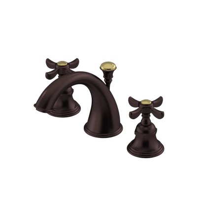 Rubinet Widespread Lav. Set. (less drain) Oil Rubbed Bronze