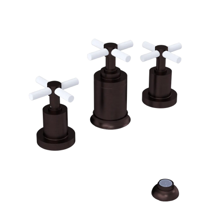 Rubinet Bidet Fitting with Spray, Diverter, and Vacuum Breaker (less drain) Oil Rubbed Bronze