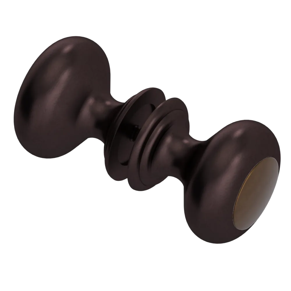 Rubinet Shower Door Knob (set) Oil Rubbed Bronze