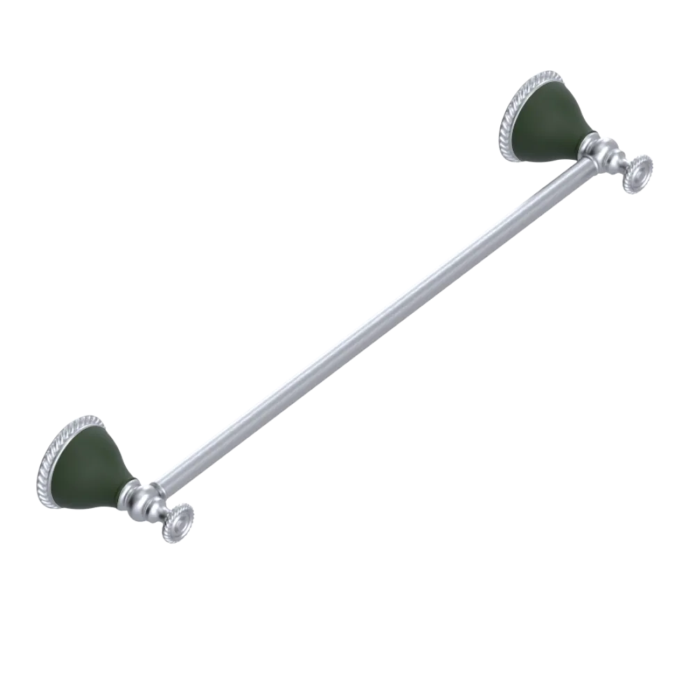 Rubinet Towel Bar 18" Satin Chrome