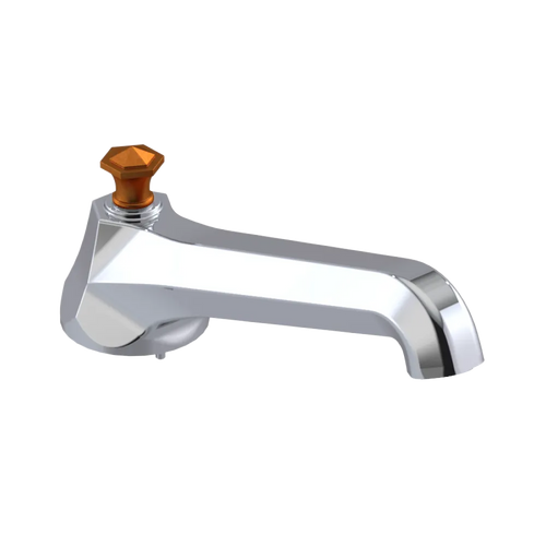 Rubinet Tub Filler Spout Deck Mount Chrome