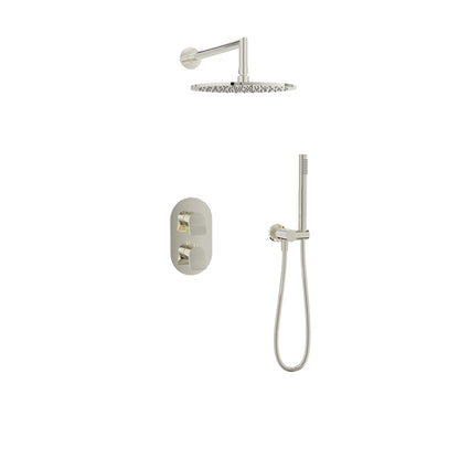 Baril Complete thermostatic pressure balanced shower kit