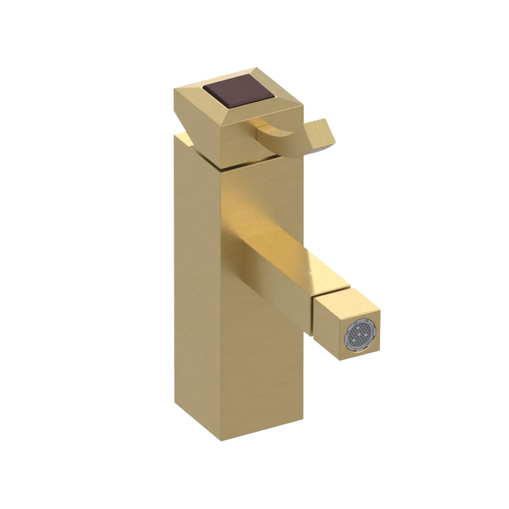 Rubinet Single Control Bidet Fitting (less drain) Satin Gold
