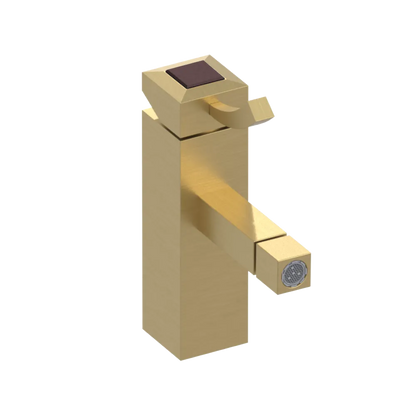 Rubinet Single Control Bidet Fitting (less drain) Satin Gold