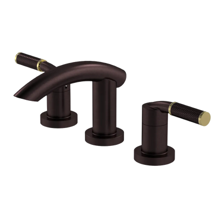 Rubinet Widespread Lav. Set. (less drain) Oil Rubbed Bronze
