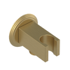 Rubinet Wall Bracket with Integral Supply with 1/2" NPT x 1/2" NPSM x 3" Nipple Satin Gold