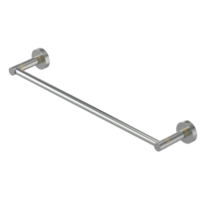 Rubinet Towel Bar 18" Satin Nickel