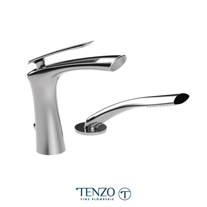 Tenzo 2 Pieces Filler Fluvia Deck-Mount Tub Filler