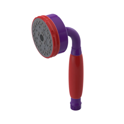 Rubinet 3 Function Hand Held Shower Only Purple Haze