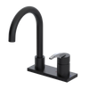 Rubinet 4" Centre Single Control Lav. Set. (less drain) Matt Black