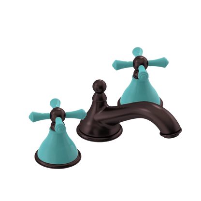 Rubinet Widespread Lav. Set. (less drain) Oil Rubbed Bronze