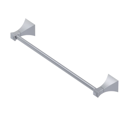 Rubinet Towel Bar 24" Satin Chrome