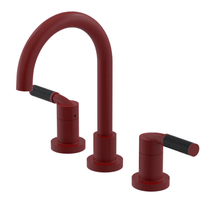 Rubinet Widespread Lav. Set. (less drain) Maroon