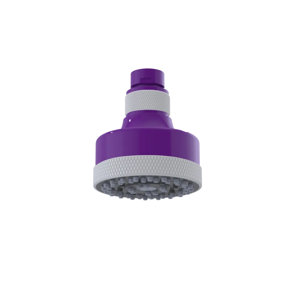 Rubinet 3 FUNCTION SHOWER HEAD Purple Haze