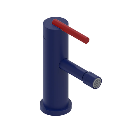 Rubinet Single Control Bidet Fitting (less drain) Midnight Blue