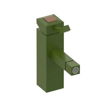Rubinet Single Control Bidet Fitting (less drain) Green Envy