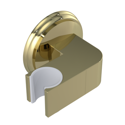 Rubinet Wall Bracket for Hand Held Shower Gold