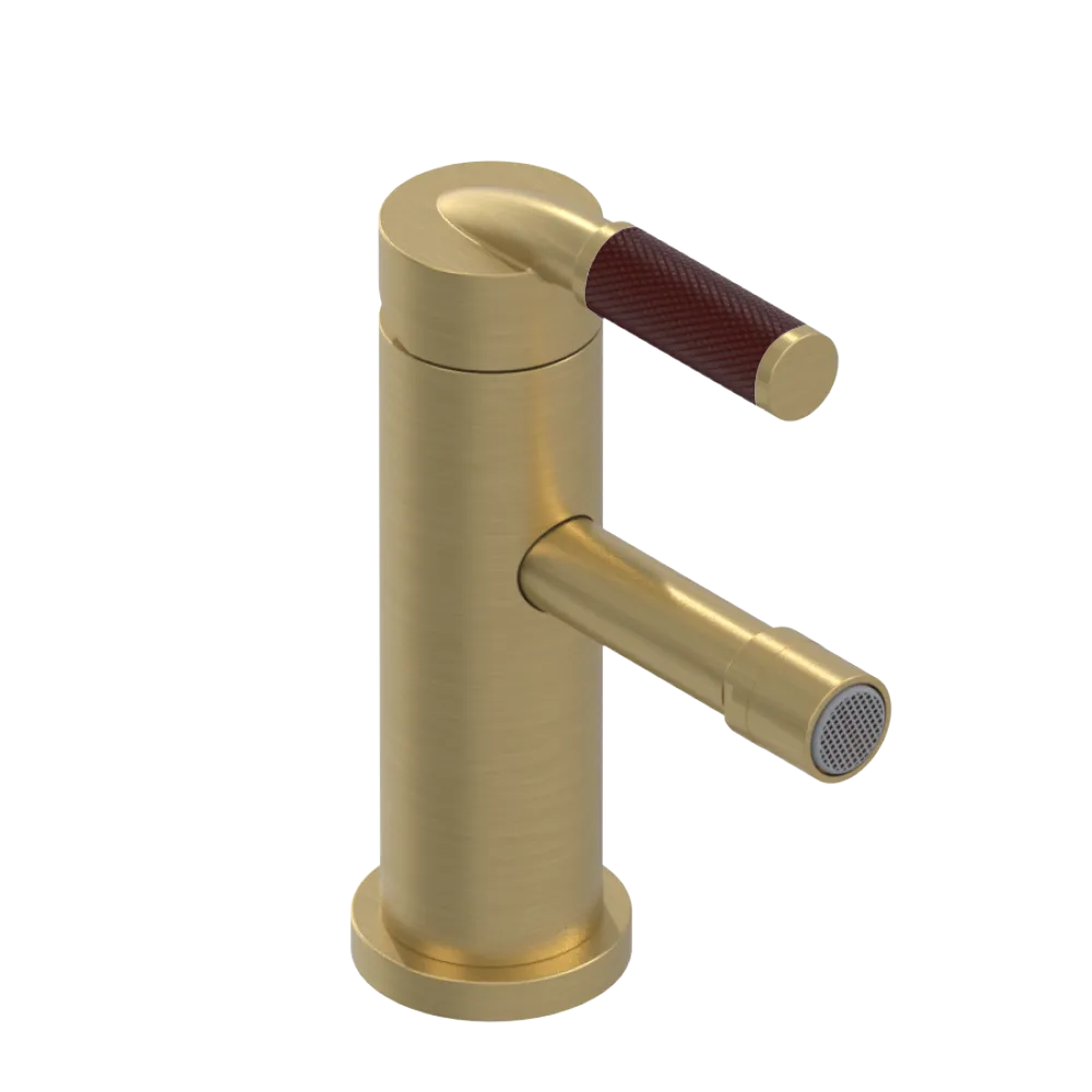 Rubinet Single Control Bidet Fitting (less drain) Satin Brass