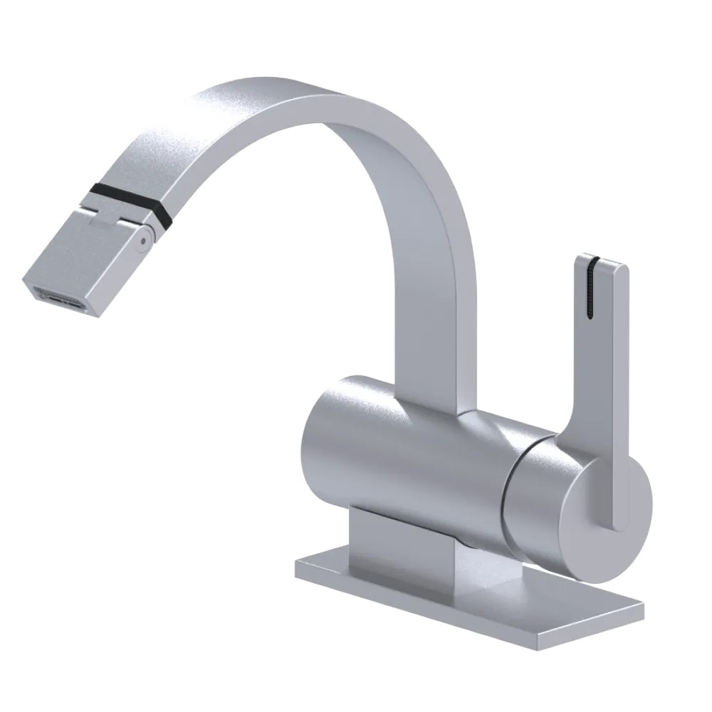 Rubinet Single Control Bidet Fitting (less drain) Satin Chrome