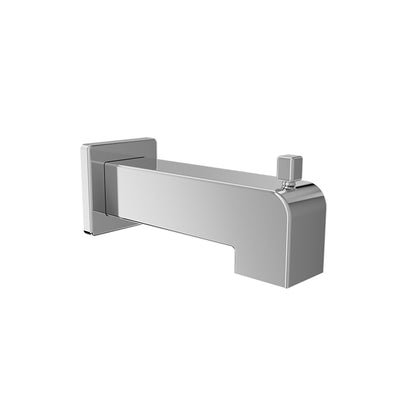 Baril Square 7" tub spout with diverter